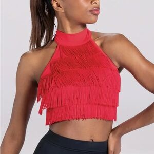 Weissman Two Piece Fringe Costume